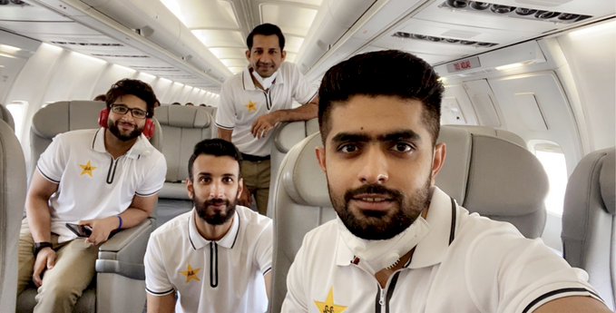 Pakistan cricket team arrives in England, to be quarantined for next 14 days